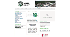 Desktop Screenshot of hiperexport.com.br